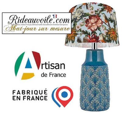 Fabricant lumière conception éclairage intérieur haut gamme | Abat-jour oiseaux fleurs