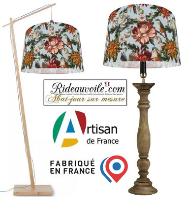 Architecte lumière conception éclairage intérieur abat-jour fleur