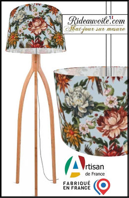 Fabricant de lumière conception éclairage intérieur haut gamme | Abat-jour floral fleur