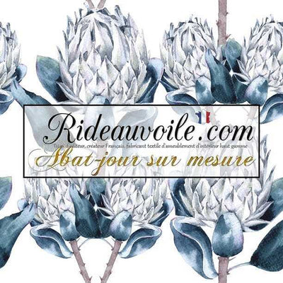 Abat-jour suspension La protée royale, Protea cynaroides, grandes fleurs exotiques