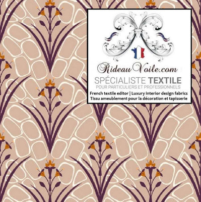Abat-jour suspension sur-mesure création luminaire tissu imprimé fleurs floral indien