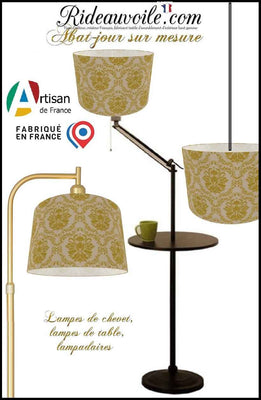 Abat-jour sur mesure Cylindrique (Suspension), à poser lampe de chevet, lampadaire