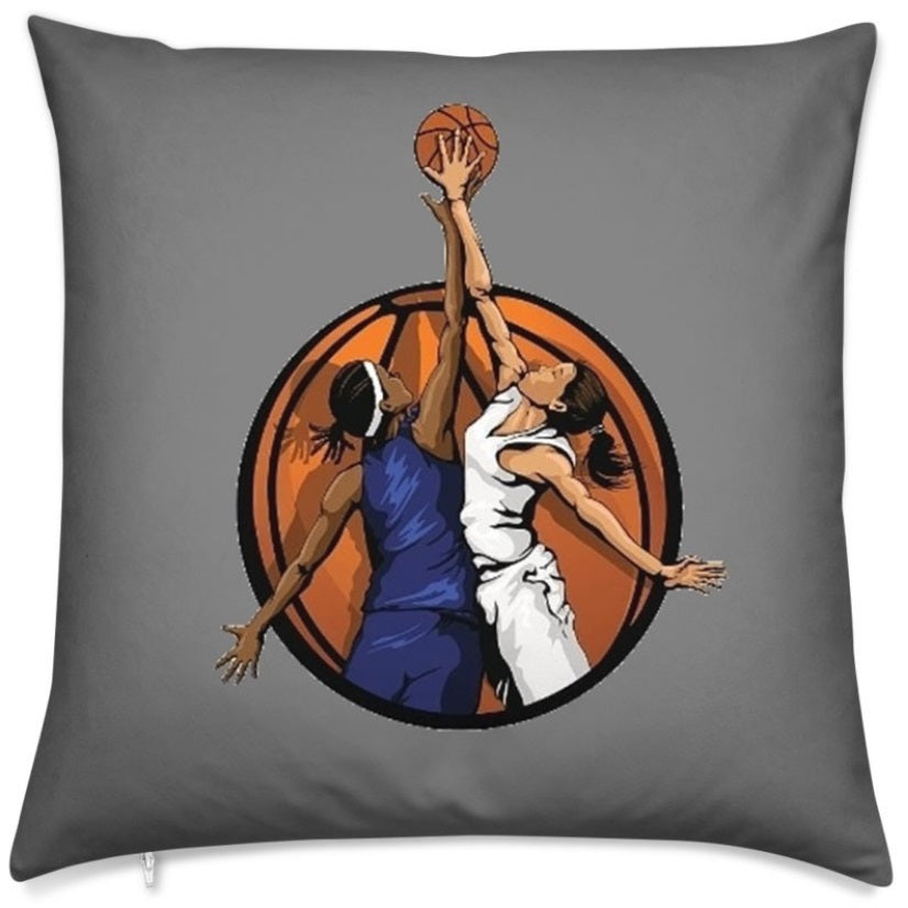 Tissu au mètre sport motif basketball ballon joueur joueuse rideau