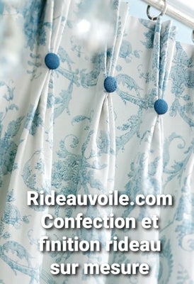 Comment choisir finition haut ruflette rideau 3 plis triples couture plis flamand #couturière #ameublement Paris Versailles