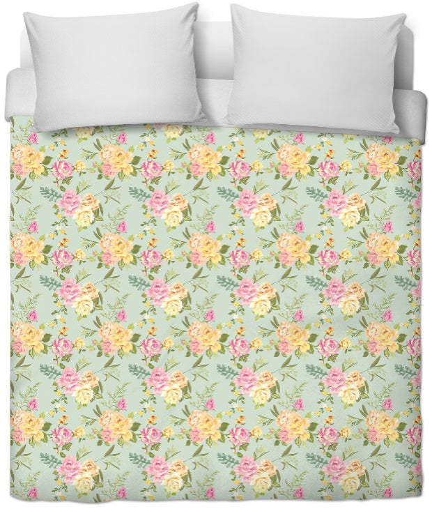 Tissu Chenille Fleuri 100% Polyester - 175x140 Cm - Couleurs Douces (bleu œuf De Cane, Blanc Perle, Moutarde, Marron) - Idéal Déco Et Coussins