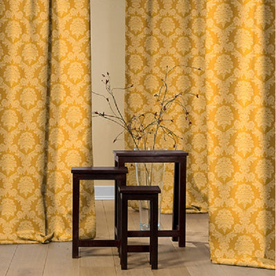 Tissu au mètre Empire Baroque xtrento rideau Or drapes vorhang