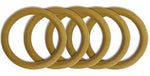 Œillet Finition rideau tringle à anneaux bois - couleur naturel - Diamètre 50mm