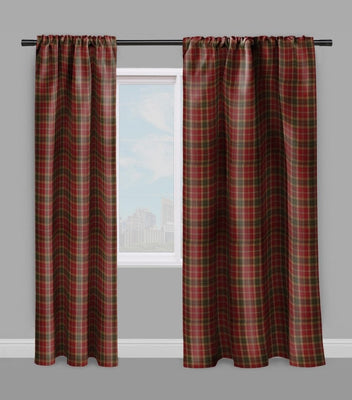#Beauxtissusameublement 100% #Lainevierge #motif à #carreauxtartanécossais rouge au mètre pour confection sur mesure #rideau, housse de coussin, couverture, plaid. #Décoration haut gamme pour #tapisseriesiège fauteuil Médaillon bergère.