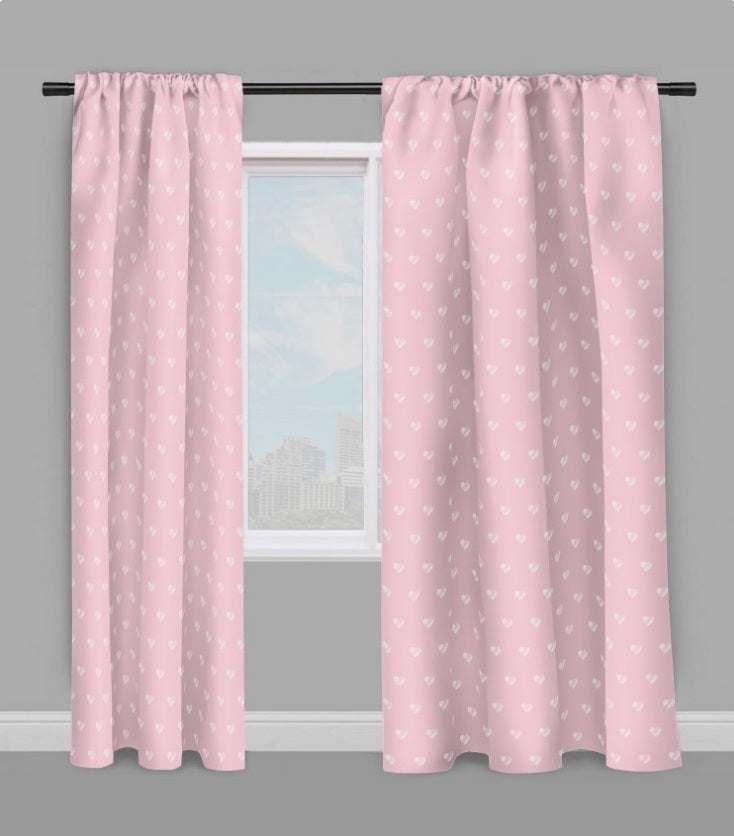 Linfye Housse de Couette 120x150 cm Enfant Cœur Rose Linfye Housse de Couette 120x150 cm Enfant Cœur Rose