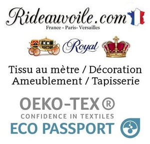 Rideauvoile | Certification norme textile ÉCO PASSEPORT par OEKO-TEX® tissu imprimé