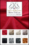 Velours rouge isolant froid doublé revers polaire gris Occultant thermique Acoustique mètre