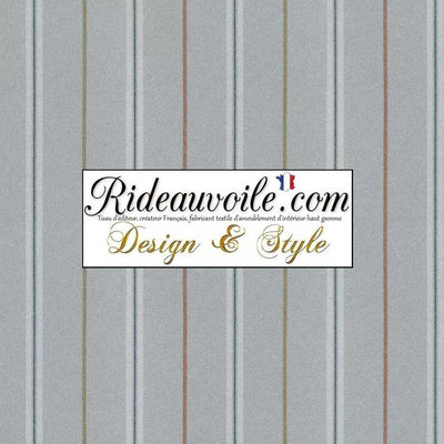 Tissu effet Laine gris mètre🔥 rayures ignifuge Architecte designer Intérieur Chalet