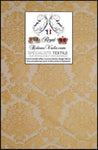 Architecte décoration intérieur Jacquard Baroque rideau Tapisserie Damasco Or