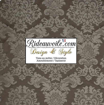 Architecte décoration intérieur Jacquard Baroque rideau Tapisserie tissu au mètre