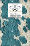 Velours tissu ameublement motif fausse fourrure imprimé tâche peau de vache BLEU