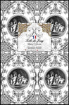 Collection motif imprimé design Toile de Jouy Les Anges à ornements Baroque - Tissu haute couture d'ameublement pour la décoration d'intérieur, la tapisserie (murale & siège). Disponible dans différentes matières au mètre - Service de confection sur mesure à votre disposition. Taille du motif  Largeur 55 cm x Hauteur 78.77 cm 