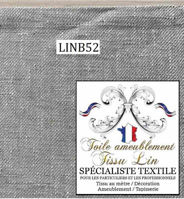 Boutique Lin Naturel rayé & naturel tissu au mètre confection rideau, tenture tapisserie