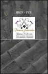 Tissu d'ameublement fausse fourrure gris noir au mètre rideau sur mesure chalet