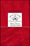 Rideau confection tissu fausse fourrure Rouge mètre Architecte designer Chalets & Montagnardes