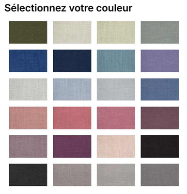 Inspiration intérieur tissu ameublement lin effet texturé décoration tapisserie mètre