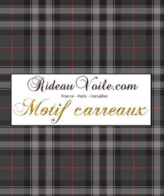 Boutique tissu motif écossais tartan carreaux au mètre rideau tapisserie