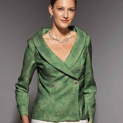 Tissu vert ameublement au mètre jacquard Damasco vert rideau Damassé canapé