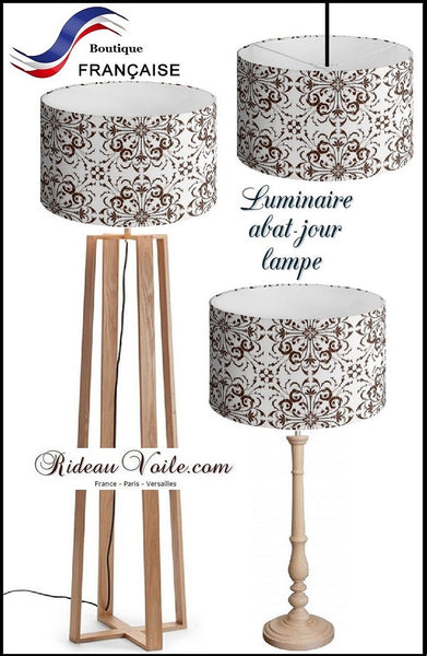 Création d'abat-jour Haute-Couture - Abat-Jouriste d'Art style baroque