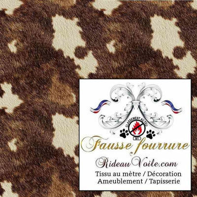 Tissu ameublement fausse fourrure mètre Chalet Gîtes intérieur montagne rustique