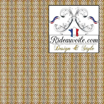 Tissu d'ameublement intérieur à rayures lignes effet Laine velours chenille campagne