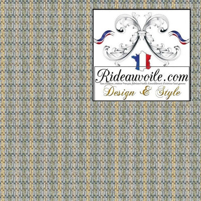 Tissu d'ameublement à rayures lignes velours chenille Architecte Chalet campagne