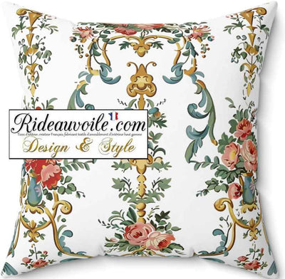 Tissu toile Baroque ameublement Jacquard rayés rayures Rococo ligne mètre rideau