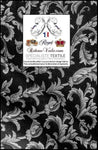 Tissu Empire Noir Blanc ameublement mètre Jacquard Baroque rideau tapisserie