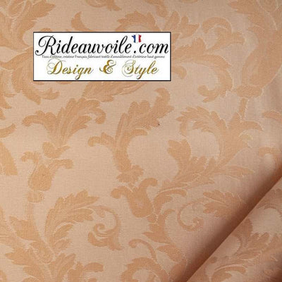 Damasco rose Tissu ameublement au mètre Jacquard rideau tapisserie siège