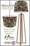 Confection Abat-jour intérieur sur mesure tissu imprimé Exotique Tropicale Feuilles