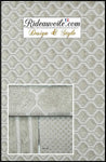 Rideau Velours chenille blanc ivoire mètre rideau tissu ameublement confection