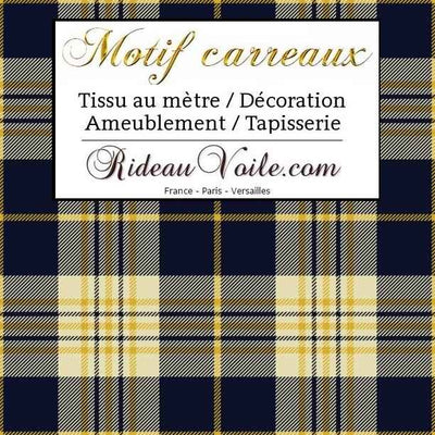 Tissus pour une décoration chalet ambiance montagne laine carreaux tartan