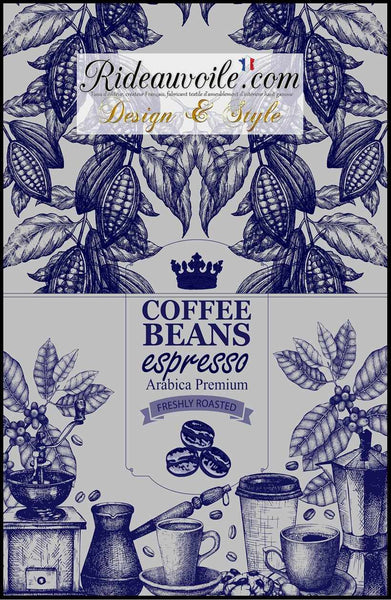 Architecte restaurant designer intérieur Toile imprimé Arabica coffee shop expresso