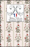 Tissu ameublement inspiration floral fleurs Indienne Toile en Jouy ethnique mètre