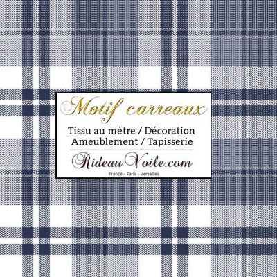 Votre expert en aménagement de chalet style montagne laine et tissu bleu blanc gris carreaux tartan