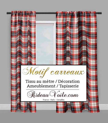Boutique laine carreaux tartan écossais tissu décoration d'intérieure, textile au mètre motif tartan carreaux tapisserie siège fauteuil canapé. Rideau ignifuge occultant, voilage, couette, coussin, linge literie. Impression personnalisée.