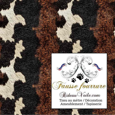 Jacquard velours fausse fourrure tissu ameublement occultant ignifuge rideau mètre