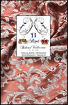 Boutique Tissu Empire rouge ameublement au mètre Jacquard Baroque rideau tapisserie