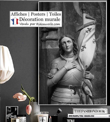 Boutique décoration d'intérieur poster motif imprimé Affiche murale décorative chrétienne liturgique catholique Vierge Marie Madone. Inspiration religieuse.