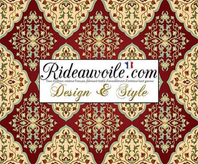 Tissu imprimé Création abat-jour sur mesure design Ethnique Oriental Asie Maghreb
