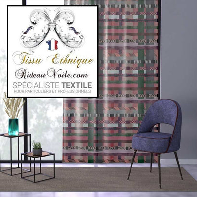 Tissu design wax Hollandais motif déco africaine Imprimé tradition bogolan kente
