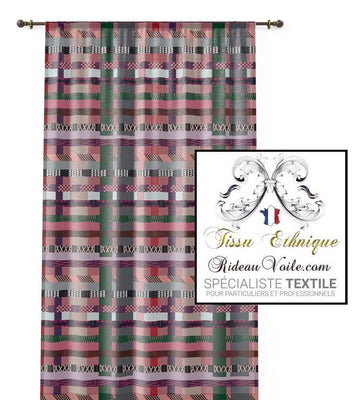 Tissu design wax Hollandais motif déco africaine Imprimé tradition bogolan kente