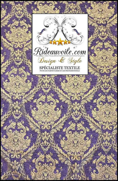 Tissu tapisserie velours chenille Jacquard broderie d'ameublement mètre rideau