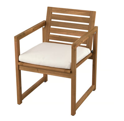 Chaise d'appoint accoudoirs, extérieur intérieur, coussin housse tissu personnalisable