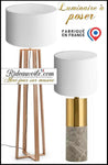Abat-jour carcasse à poser création pour lampe de chevet lampadaire Luminaire à personnaliser