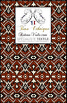 Tissu d'ameublement Inspiration Ikat d'Afrique rouge motif Ethnique ignifuge au mètre